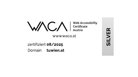 WACA Zertifikat der TU Wien, 2025