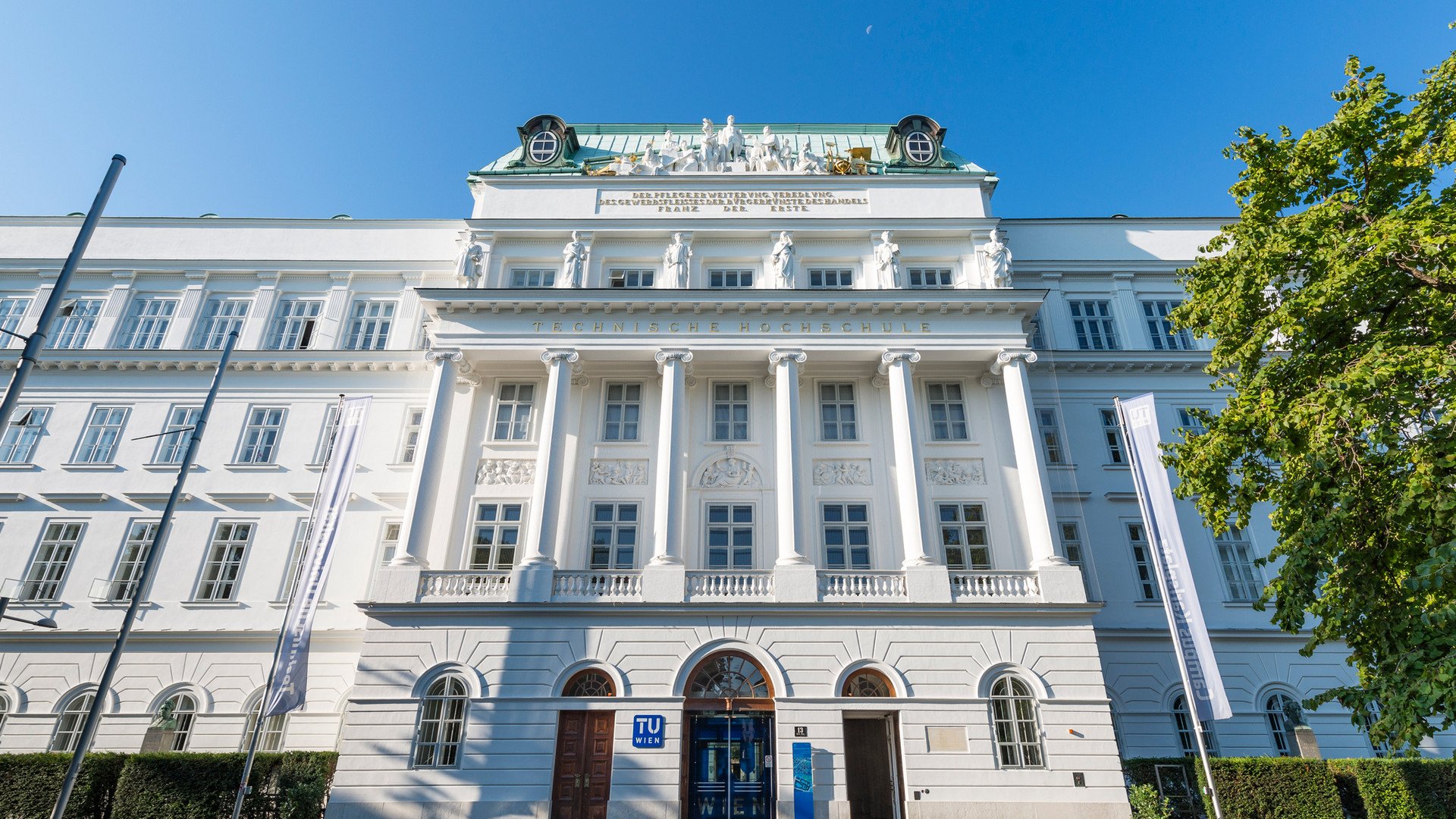 TU Wien, das Gebäude am Karlsplatz