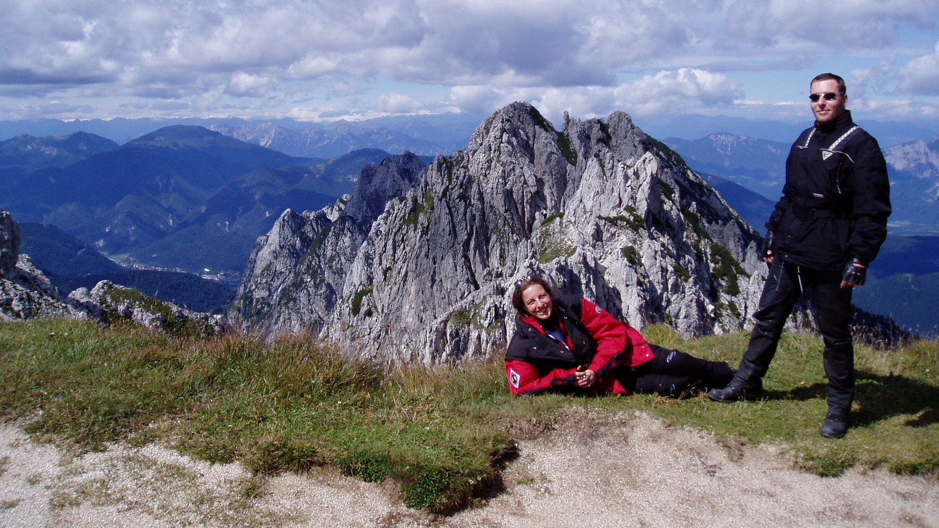 Sabina und Georg in den slowenischen Bergen