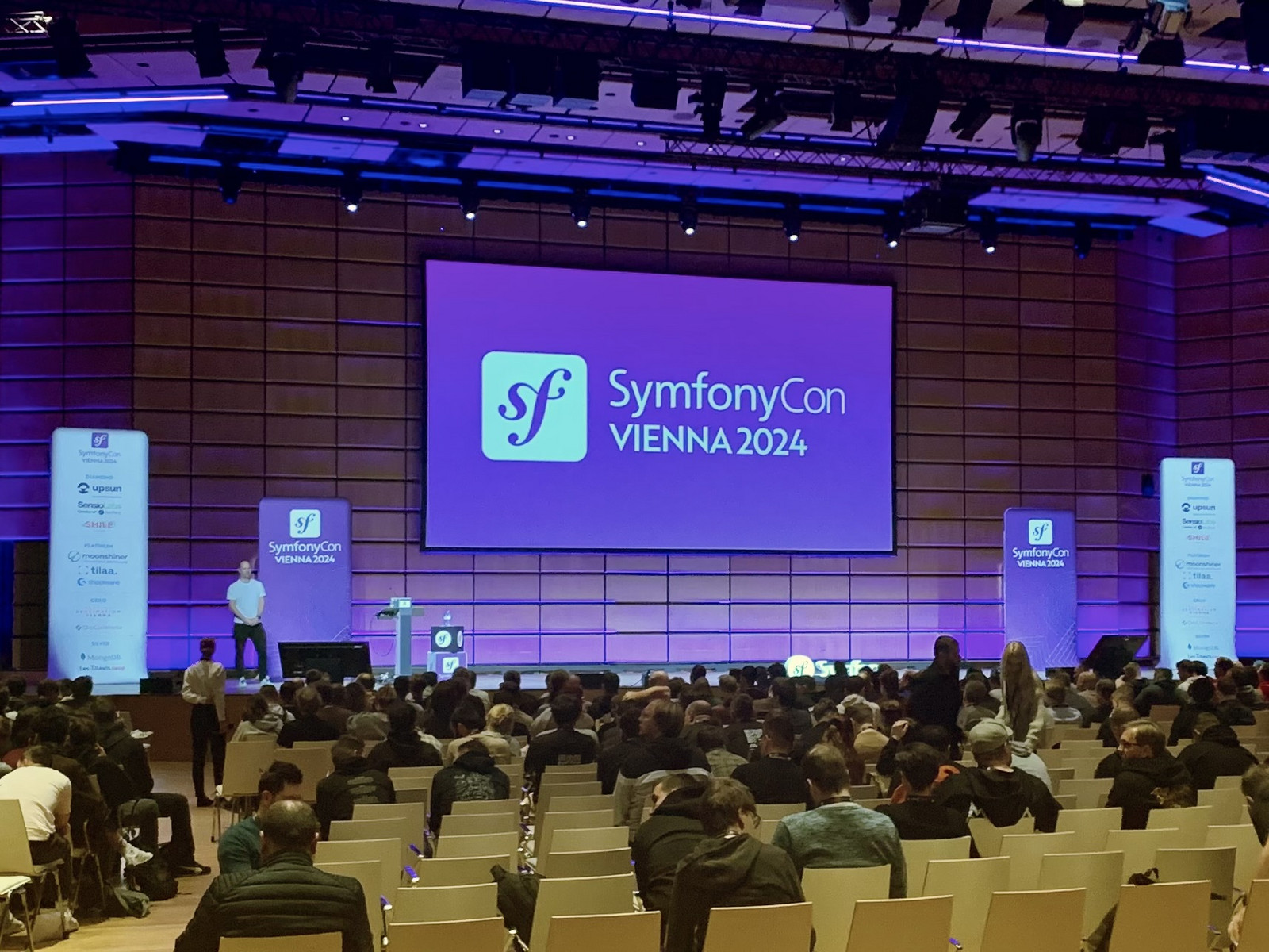 SymfonyCon Bühne, Austria Center Wien