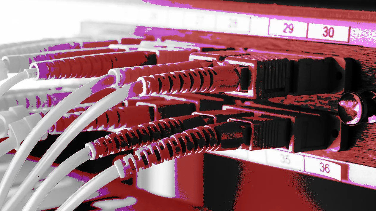 Server und Kabel
