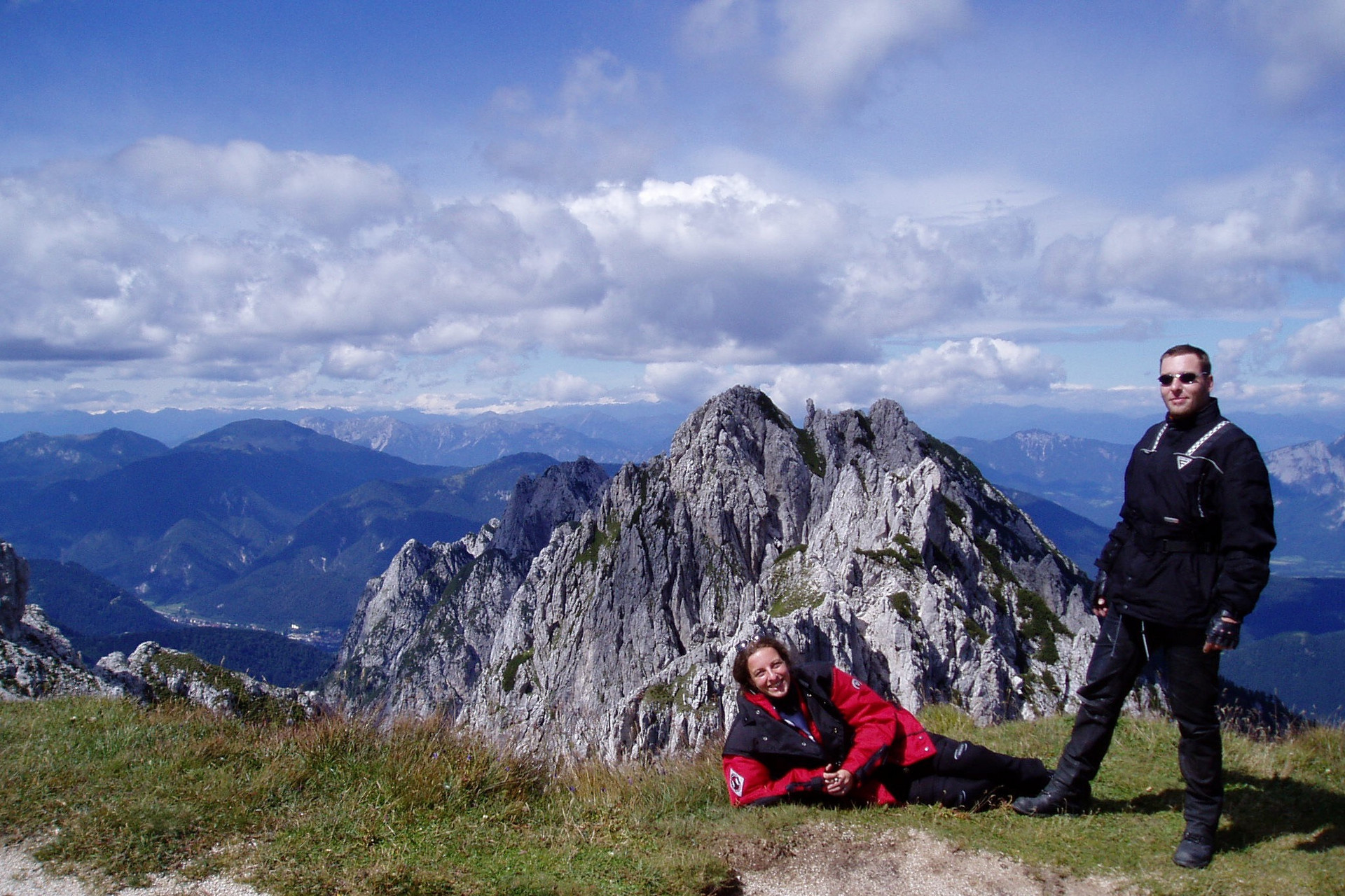 Sabina und Georg in den slowenischen Bergen