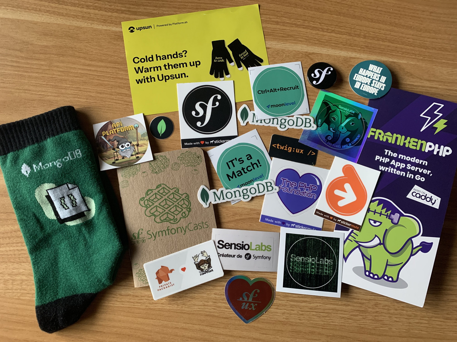 Stickers und andere Goodies